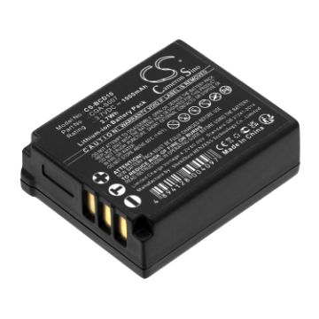 Panasonic CGA-S007 Battery Replacement for Lumix DMC-TZ1 - 1