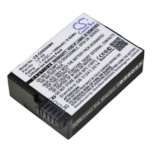 Canon LC-E8 LP-E8 Battery Replacement for EOS 550D - 1