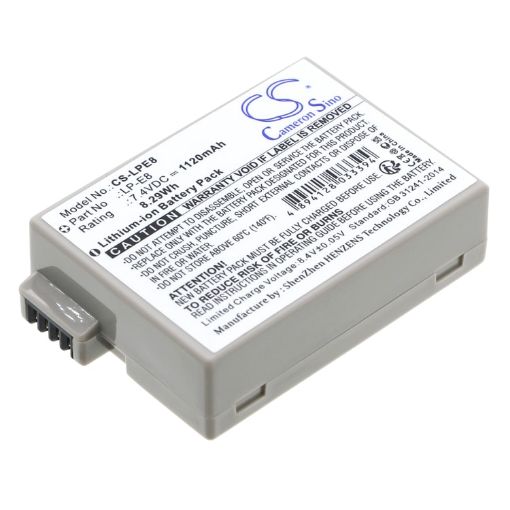 Canon LP-E8 Battery Replacement for EOS 550D - 1