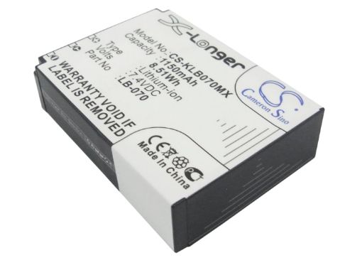 Kodak LB-070 Battery Replacement for Pixpro AZ651 - 1