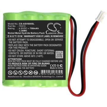 Replacement Battery Astralpool 70313 for VX 11T VX 13T - 1