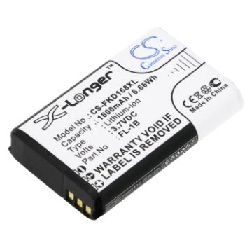 Fukuda FL-1B Battery Replacement for EK-168G EK-268G - 1