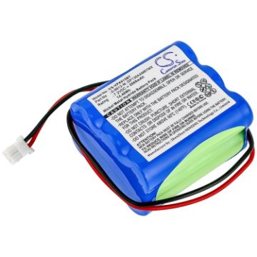 Visonic Battery Replacement 0-9912-M 0-9913-W GP130AAM6YMX GP130AAM8YMX GP211ATH6XML GP220AAH6YMX - 1