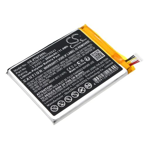 Zte Li3825T43PH755543 Battery Replacement for SRQ-V72M Digital Life Controll - 1