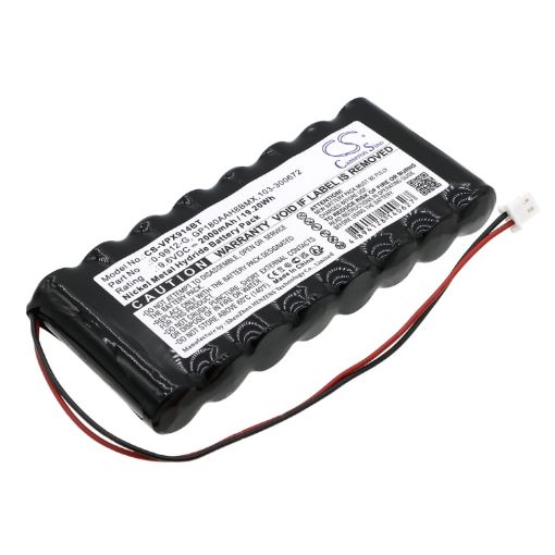 Battery Replacement Visonic 0-9912-G 100729 103-300672 GP130AAH6BMX GP180AAH8BMX GP220AAH8BMX - 1