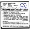 Battery Replacement Pax IS057 for D200 D200T - 3