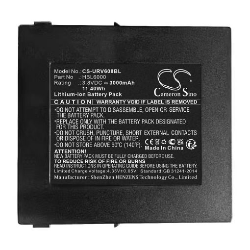 Urovo HBL6000 Battery Replacement for i6080 - 1