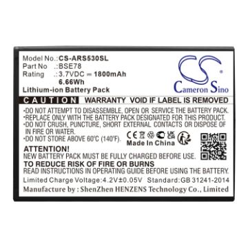 Archos BSE78 Battery Replacement for AC50AS3G AC50AS4G - 1