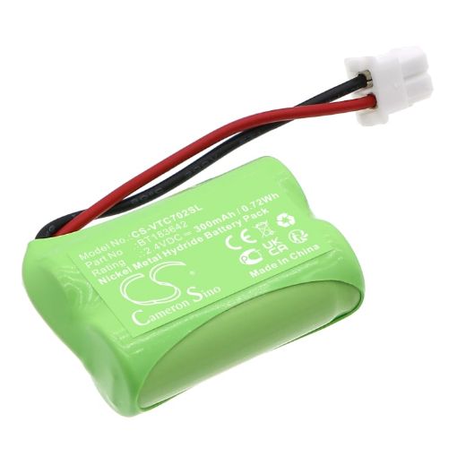 Vtech BT183642 BT283642 Battery Replacement for ErisStation VCS702 LS1350B - 1
