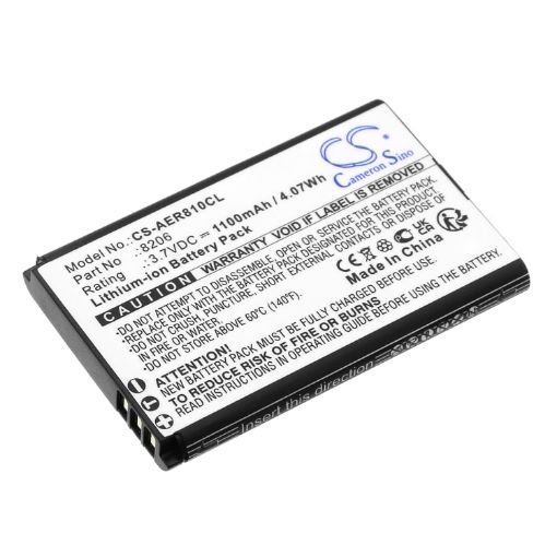 Battery Replacement Aei 8106 8206 for AGR-8106 AGR-8206 - 1
