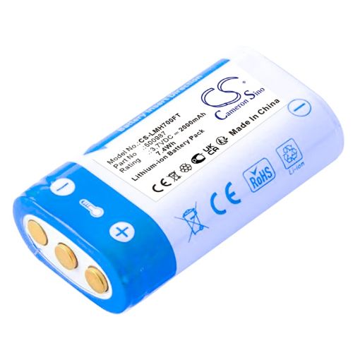 Replacement Battery for Ledlenser MH7 MH8 - 1