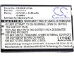 Renkforce BP-5L Battery Replacement for 1373174 - 5