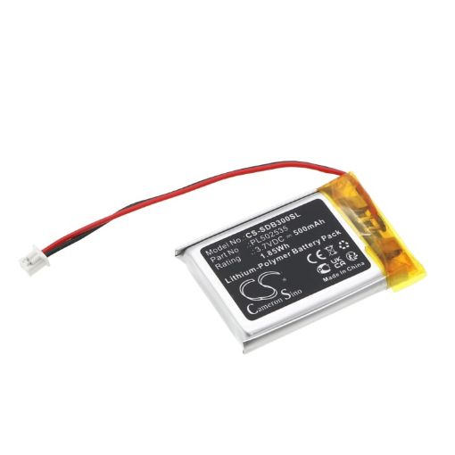 Simplisafe PL502535 Battery Replacement for SSDB3 U9K-DB3000 - 1