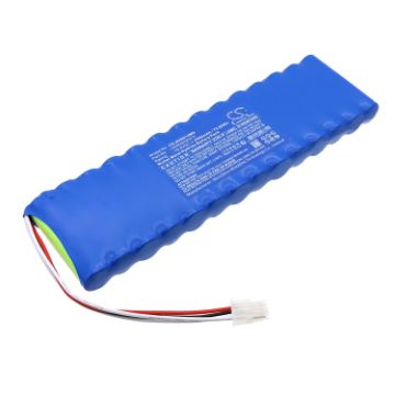 Battery Replacement Viasys Healthcare HHR450AX14 for Acutronic Bird Fabian Ventilat - 1