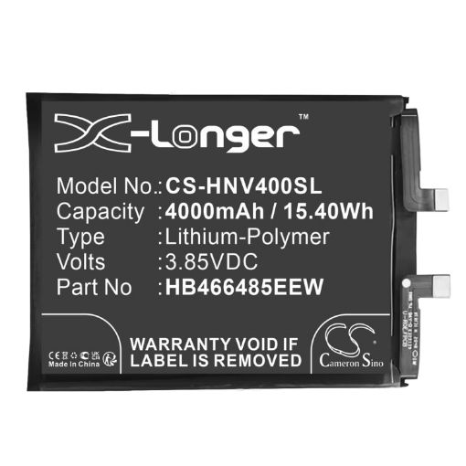 Replacement Battery Honor HB466485EEW for View 40 - 1