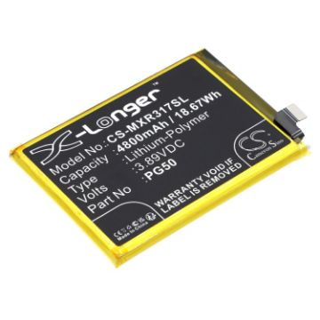 Motorola PG50 SB18D67654 Battery Replacement for Moto G Stylus 2023 & 5G - 1