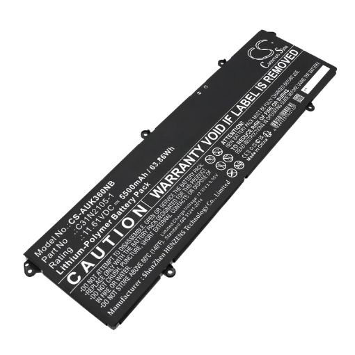 Battery Replacement Asus 0B200-04240000 C31N2105-1 for K3605VU K3605VV - 1