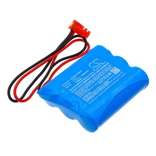 Elxteu 3xAA Battery Replacement for Best Lighting Exit Sign - 1
