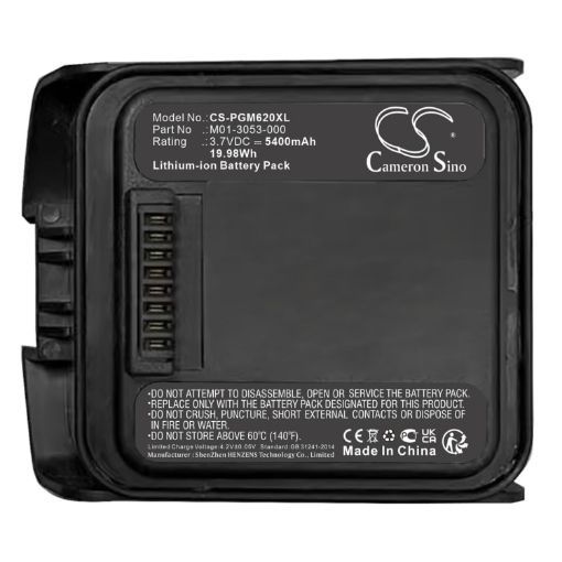 Microrae M01-3055-000 Battery for PGM-6208 PGM-6228 Replacement - 1