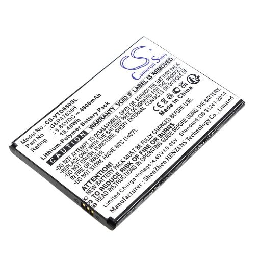 Vortex GSP476386 Battery Replacement for HD65/HD65Plus - 1