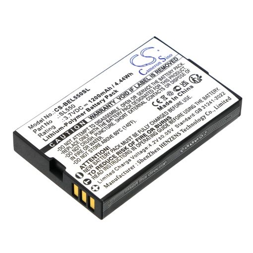 Replacement Battery for Bea-Fon SL550 and AL550 - 1