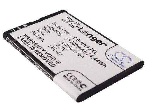 Nokia BL-4J Battery Replacement for C6 C6-00 - 1