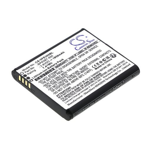 Battery Replacement for Verifone e355 iPay BPK087-500-01-A - 1