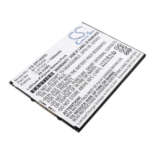 Replacement Battery for Zebra BT-000456/30 ET40 ZT45 - 1