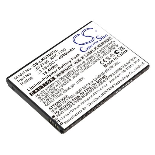 Battery Replacement RRC1130 for Scala Sonata Diagnostic System - 1