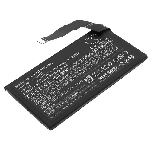 Replacement Battery for Google G07DF G949-01097-00 G576D G6GPR - 1