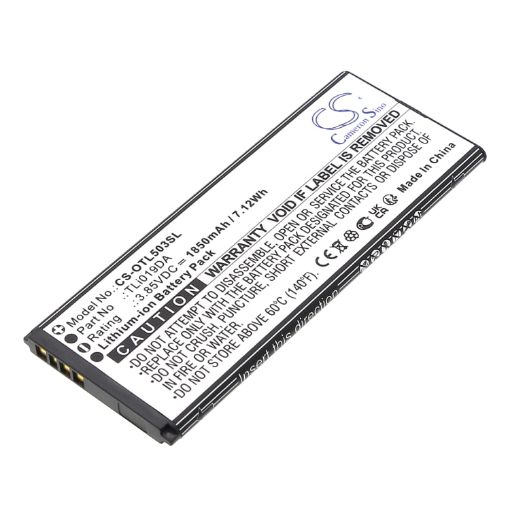 Replacement Battery TLi019DA for Alcatel OT-5005R OT-5033A - 1