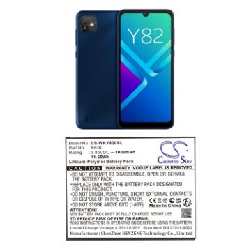 Replacement Battery for Wiko K630 Y82 - 1