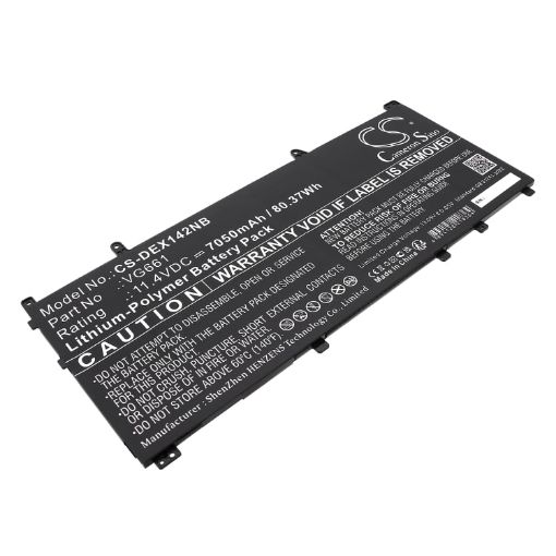 Dell V4N84 VG661 Battery for Alienware X14 R1/R2 Replacement - 1