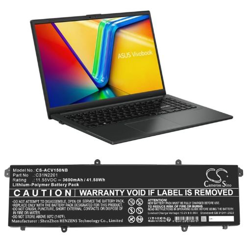 Asus 0B200-04260000 C31N2201 Battery for E1504FA-BQ038W/090 - 1