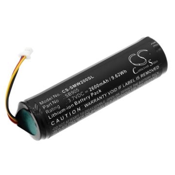 Shure 95A35233 SB905 Battery for MXW2 Handheld Transmitter Replacement - 1