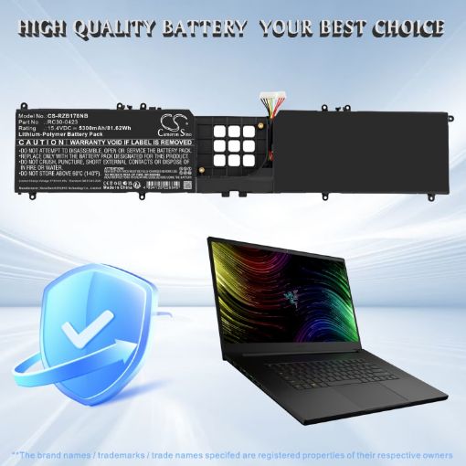 Razer RC30-0423 Battery for Blade 17 Early 2022 RTX 3080 Ti - 1