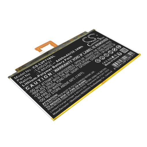 Lenovo L20 Battery Replacement for Pad Pro 2021 TB-J706F - 1