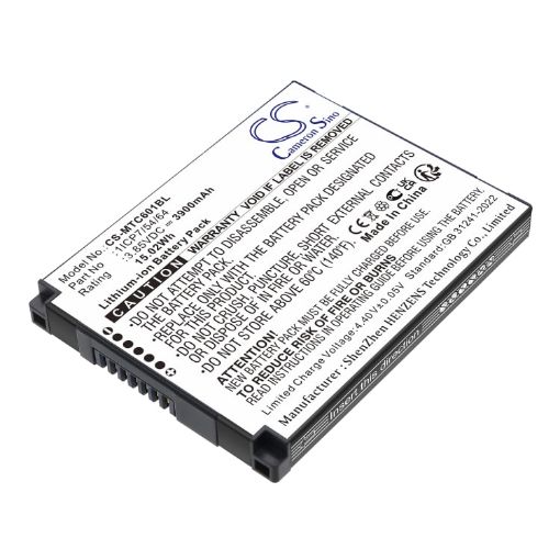 Imozen 1ICP7/54/64 Battery Replacement for TC601/TC601A - 1