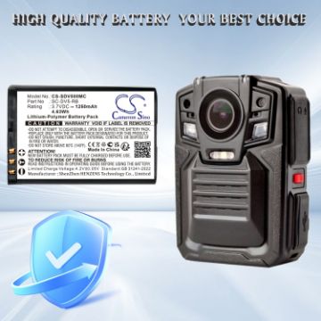 Replacement Battery for Patroleyes SC-DV5-RB SC-DV5 SC-DV5-2 - 1