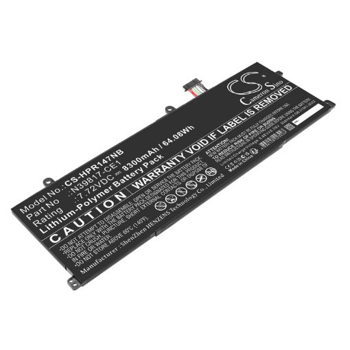 Battery for HP HSTNN-WB0F N39817 Series Envy x360 16-ad0097nr - 1