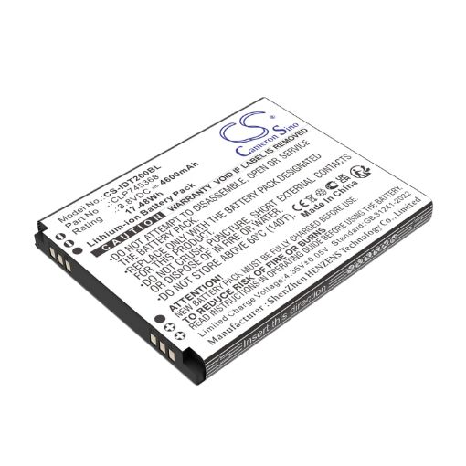Replacement Battery Idata CLP745368 SF01 for T3 X2P - 1