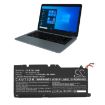 Replacement Battery Positivo NV-636668-3S for Master N2140 - 6