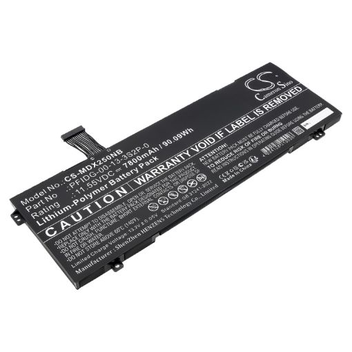 Replacement Battery for Medion Erazer Beast X10/X20 BATRPFIDG3-6102 - 1