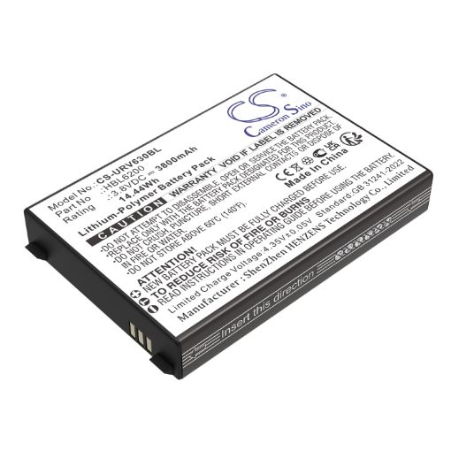 Urovo HBL6200 Battery Replacement for i6200S i6300A - 1
