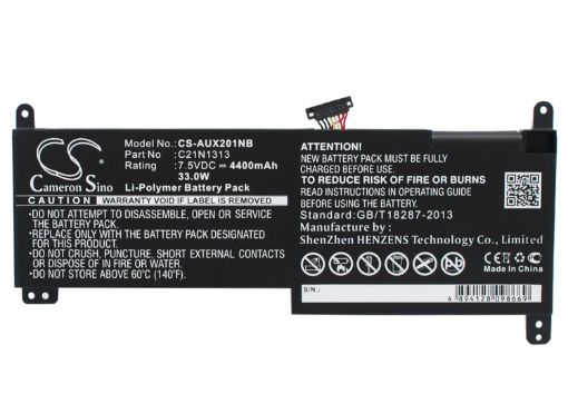 Asus C21N1313 Battery for Transformer Book Trio TX201/TX201LA - 1