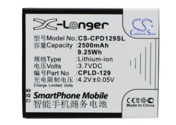 Replacement Battery Coolpad CPLD-129 for 5315 - 1