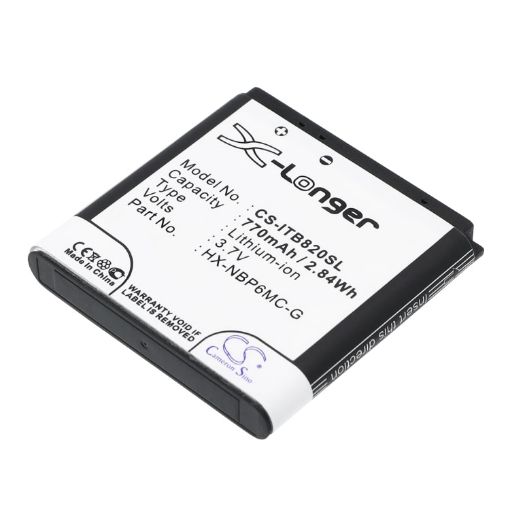 Replacement Battery I-Blue HX-NBP6MC-G for 820821 - 1